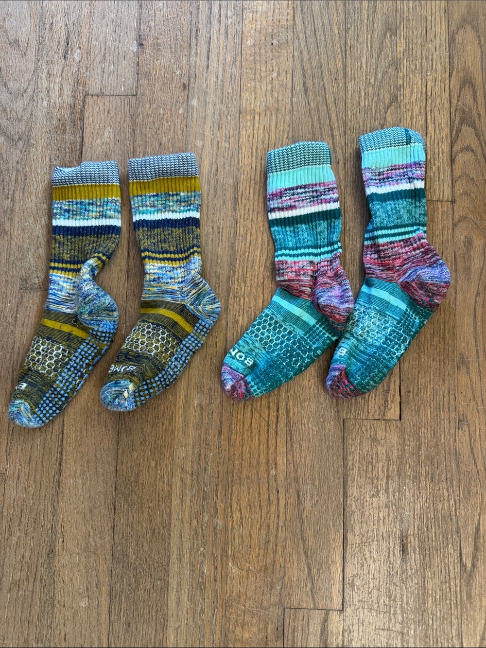 Bombas calves sticky socks duo